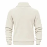 Half Zipper Sweater Off-White - Image 2