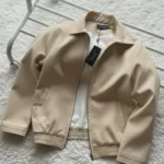 TWIL HARRINGTON JACKET CREAM