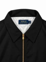 TWIL HARRINGTON JACKET BLACK - Image 3