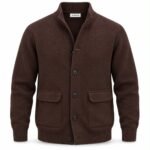Double Pocket Cardigan Coco Brown