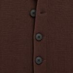 Double Pocket Cardigan Coco Brown - Image 3