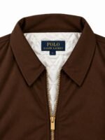 TWIL HARRINGTON JACKET CHOCOLATE - Image 4