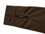 TWIL HARRINGTON JACKET CHOCOLATE - Image 3